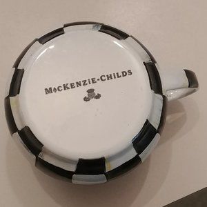 MacKenzie-Childs Hand-Decorated Enamelware Mug 16o